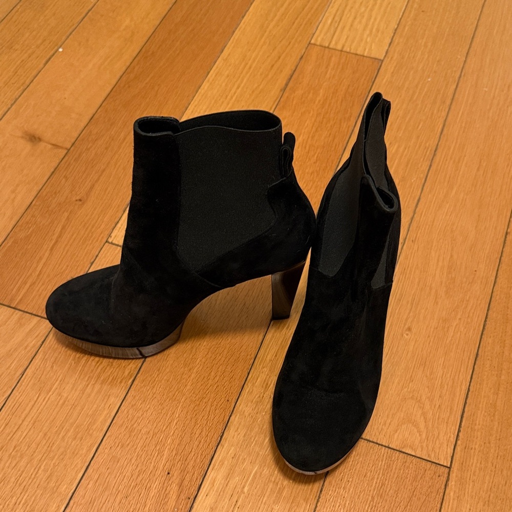Robert Clergerie Black Heeled Boots